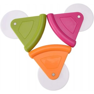 Pizza Wheels Cutter, Plastic Pizza Cutter Wheel Cake Bread Cutting Tool Bakeware for Kitchen ()