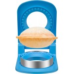 HiYZ Sandwich Cutter and Sealer - Stainless Steel Decruster Sandwich Maker - Peanut Butter and Jelly Crustless Sandwich Bread Pancake Maker Cookie Cutter for Kids Children Boys Girls