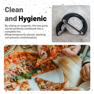 YOBRO Tire Pizza Cutter Wheel By YOBRO- Pizza Cutter, Pizza Slicer Stainless Steel, Funny Kitchen Accessories,gift for Car Lovers,White Elephant Gifts,Stocking Stuffers for Family