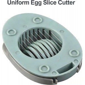 2pcs Egg Slicer for Boiled Eggs, Kiwifruit Strawberry Cutter with Stainless Steel Wire