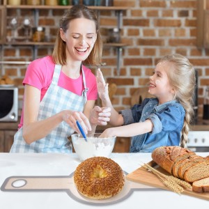 Philorn Silicone Bread Sling for Dutch Oven 2 Pcs, Reusable Silicone Bread Baking Mat With Extra Long Handles Non-Stick & Easy to Clean for Transfer Sourdough, Round