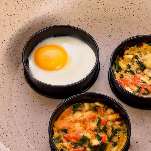 16Packs English Muffin Rings Crumpet Rings NONSTICK -Stainless Steel Double Rolled Tart Rings 3.15 Inch & 4 Inch Round Metal Baking Cooking Pastry Ring Molds for cookies, pancakes, crumpets