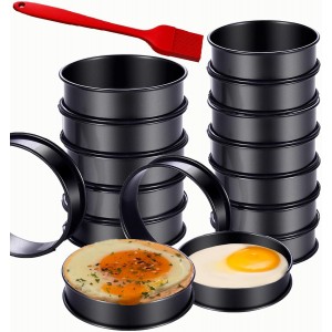 16Packs English Muffin Rings Crumpet Rin...