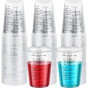 Taeku Measuring Cups Plastic, 8 oz Dispo...