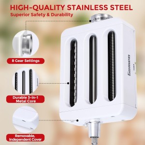 3-in-1 Pasta Attachment for KitchenAid Stand Mixer, Pasta Roller & Cutter Set with Spaghetti & Fettuccine Cutters, Quick Install Pasta Maker Accessories for Home Chefs & Foodie Gifts