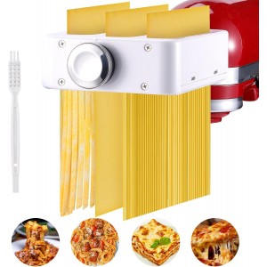 3-in-1 Pasta Attachment for KitchenAid S...