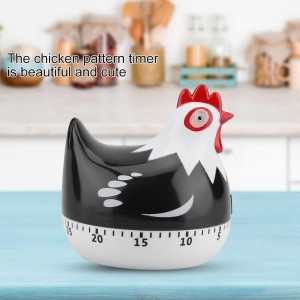 Chicken Pattern Timer, Chicken Pattern Countdown Kitchen Timer Reminder, Cute Kitchen Time for Cooking Baking