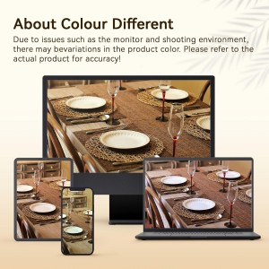 AHHFSMEI Paper Braided Round Placemats Set of 6 Natural Non-Slip Heat Resistant Table Mats for Dining Tables Woven Indoor & Outdoor Place mats(Brown)