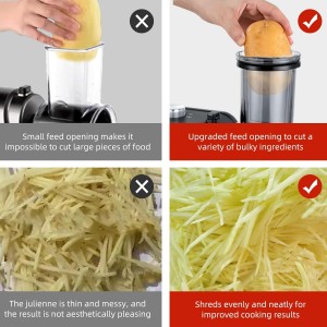 5 In 1 Electric vegetable slicer，300W Electric Cheese Grater Salad Shooter, One-Touch Easy Control, Electric Grater for Vegetables, Cheeses and NutsFor Home Kitchen