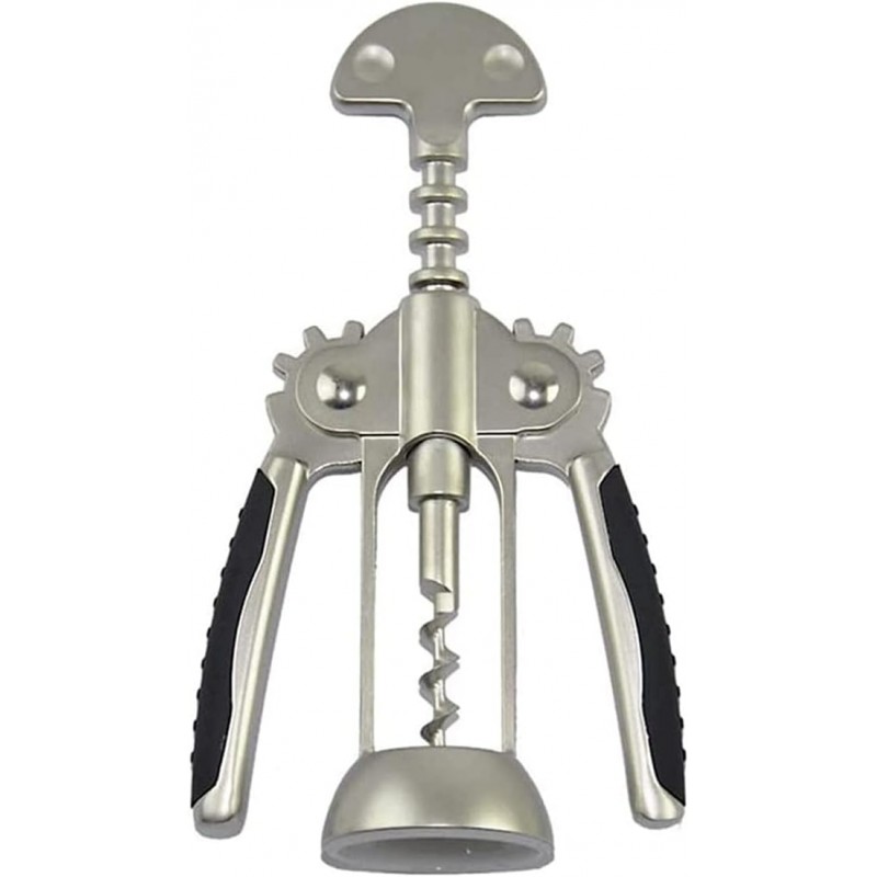 Wine Opener, Zinc Alloy Premium Wing Corkscrew Wine Bottle Opener with Multifunctional Bottles Opener