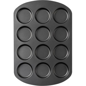 Tiawudi Muffin Top Pan, 12 Cavity Cupcak...