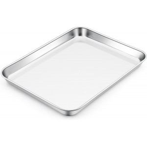 E-far Toaster Oven Tray, 10.5”x8.3” ...