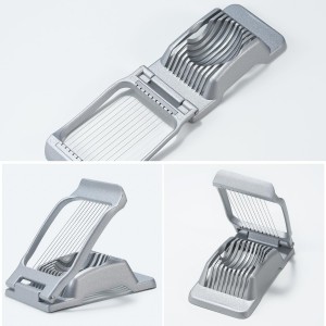 Heavy Duty Stainless Steel Wire Egg Slicer for Hard Boiled Eggs & Strawberry Other Soft Food