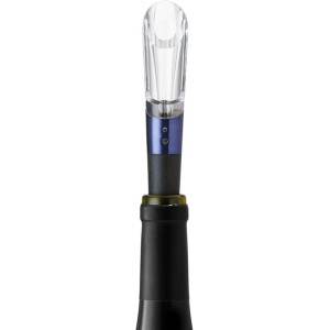 Rabbit Aerate and Preserve Wine Set, Wine/Champagne Sealer and Super Aerator (Blue), Standard