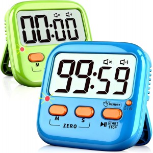 2 Pack Digital Timer for Kids, Magnetic ...