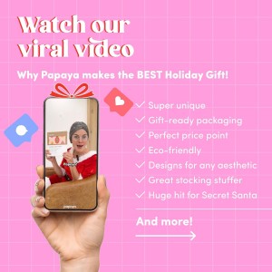 Papaya Reusable Paper Towels, Premium Swedish Dishcloths with Hook, Non-Scratch Reusable Paper Towel, 1 Sheet Replaces 17 Rolls - 2 Sheets, 1 Hook