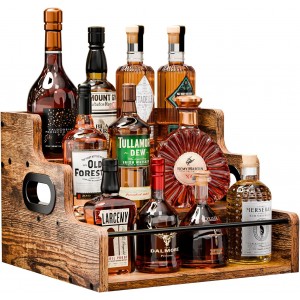 KLM Liquor Bottle Display Shelf, Coffee ...
