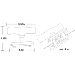 Generic 1 pcs Jar Opener, Stainless Steel, Adjustable Jar Opener, Multifunction for Seniors, Arthritis, Women, Children, Weak Hands