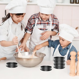 Crumpet Rings, 16Pack Nonstick English Muffin Ring, Outer diameter 4 Inch+3.3Inch Food-Grade Stainless Steel Tart Rings. More Convenient to Take the Food of The Bakery Ring Mold.