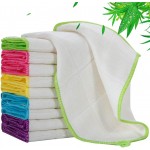 10 Pack Dishcloths White Fiber Dish Cloths Towels Set 12