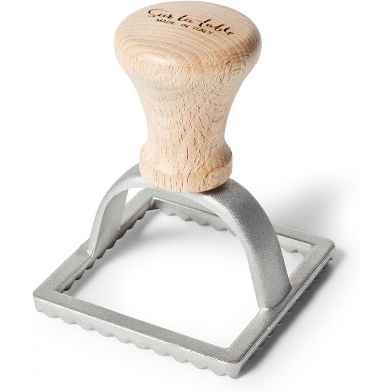 Sur La Table Square Ravioli Stamp, Silver