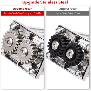 Meat Tenderizer Attachment for All KitchenAid Stand Mixers - Updated Stainless Steel Gear Tenderizing Machine, Meat Tenderizer Tool Sturdy and Durable,Dishwasher Safe