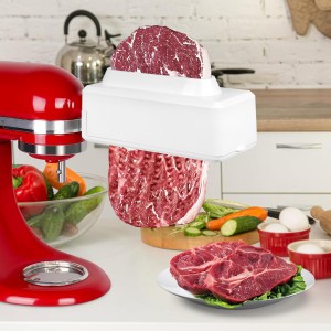 Meat Tenderizer Attachment for All KitchenAid Stand Mixers - Updated Stainless Steel Gear Tenderizing Machine, Meat Tenderizer Tool Sturdy and Durable,Dishwasher Safe