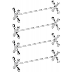 4Pcs Metal Chopsticks Rest Set, Stable P...