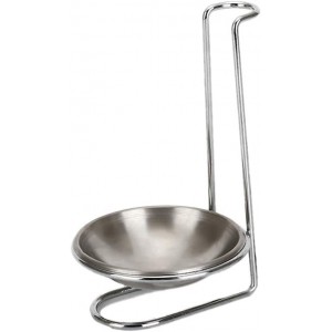 Stainless Steel Spoon Rest Lid Holder Ve...