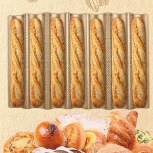 4 Pack Nonstick French Baguette Bread Pan 15