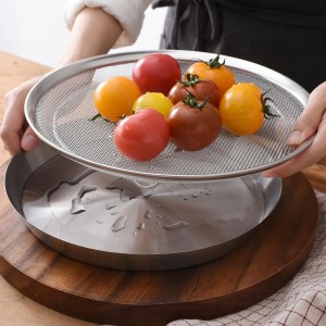 Stainless Steel Mesh Tray Set with Drip ...