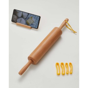 Classic Wood Rolling Pin, 17