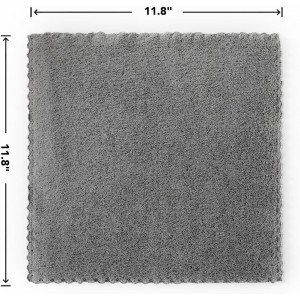 12 Pack Cleaning Cloth,Ultra Soft Absorbent Quick Drying Microfiber Cleaning rags,No scratches,Reusable,Washable,Lint Free Cleaning Towels for Kitchen,Window,Glass,car,11.8