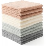 12 Pack Cleaning Cloth,Ultra Soft Absorbent Quick Drying Microfiber Cleaning rags,No scratches,Reusable,Washable,Lint Free Cleaning Towels for Kitchen,Window,Glass,car,11.8