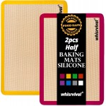 Silicone Baking Mat, 2 colors Half Sheet(16.5