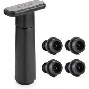 WOTOR Wine Saver Vacuum Pump with 4 Stop...
