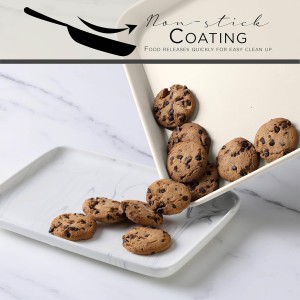 Country Kitchen Nonstick Stackable Bakeware Set - Deluxe Heavy Duty, Durable, Easy Release Baking Set, Cream, 13 Pcs