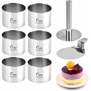 Guowall 6 pack Seamless Mousse Ring Set ...