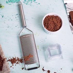 Microplane Professional Series Kitchen Grater new Coarse for Cheese, Carrot, Ginger, Coconut, Nuts and Horseradish with Stainless Steel Blades - Made in USA