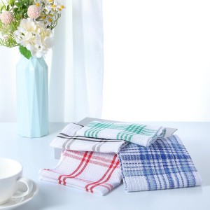 20 Pieces Kitchen Dish Cloths for Washing Cleaning Absorbent Dish Rags Drying Dish Towels for Scrubbing Wipe Glass Home and Household Supplies