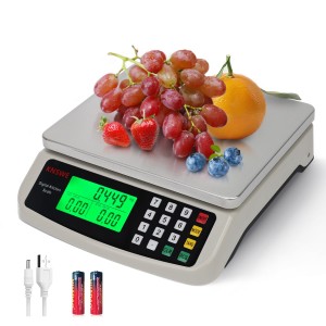 Commercial Food Scale 40KG Large Digital...