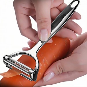 Multifunction Vegetable Peeler Julienne Peeler for Kitchen (2-in-1 peeler)