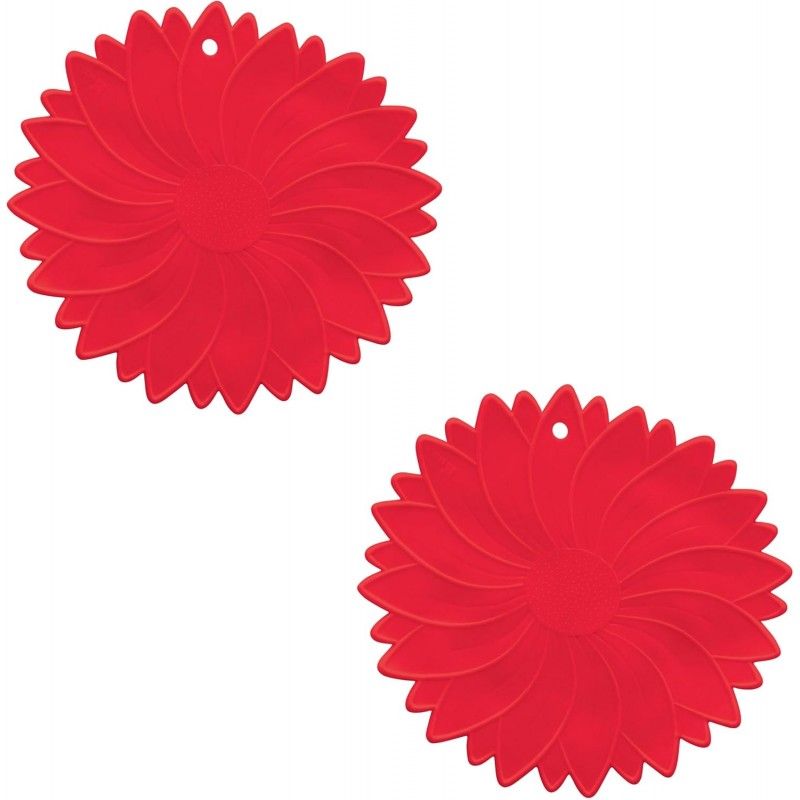 HIC Kitchen Silicone Jar Opener Garlic Peeler, Heat-Safe Silicone, BPA-Free, Set of 2