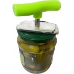 Jar Opener for Weak Hands, Jar Opener for Seniors, Adjustable Lid Opener, Bottle Opener for Arthritic Hands, Lid opener, Kitchen Accessories Opener (green-authentication seller:zyx0937)