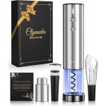 Electric Wine Opener Set - Premium Wine Gifts with Wine Opener, Foil Cutter, Wine Aerator, Vacuum Stopper, and Elegant Gift Box - Ideal Christmas Gift for Unforgettable Moments