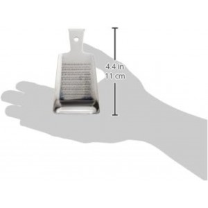 Mini Zesters & Graters HAGOITA RACKET - Versatile Kitchen Tool for Wasabi, Citrus, Ginger, Chocolate, Cheese, & More Premium Quality for Culinary Perfection, Stainless Steel, UPB Japan