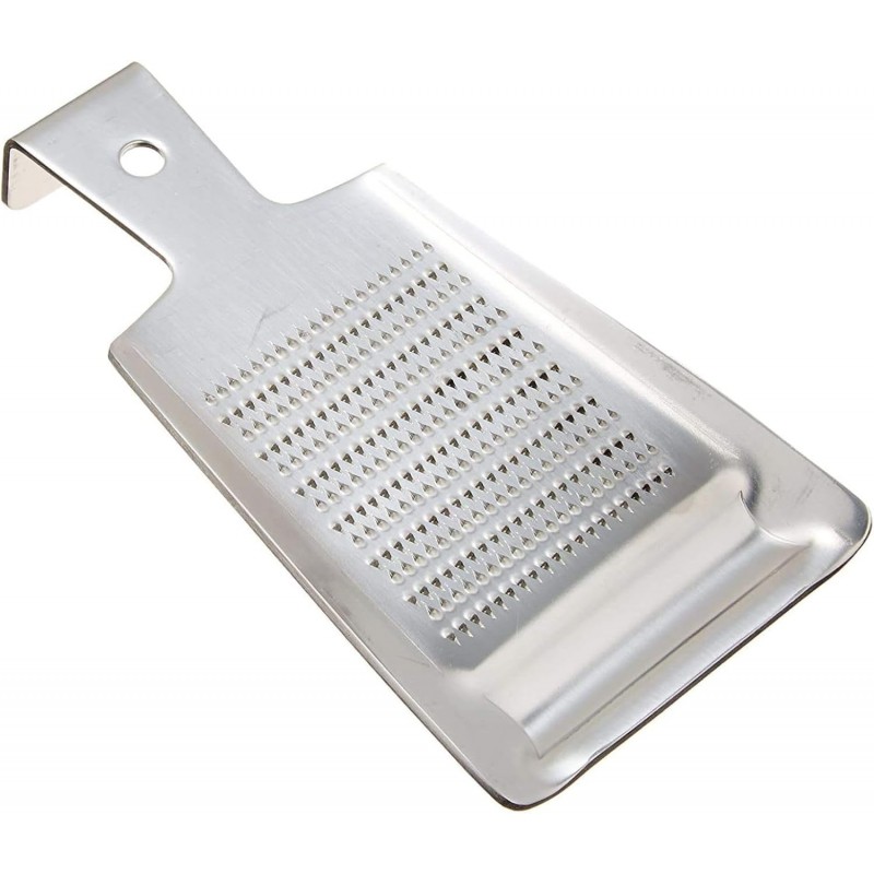 Mini Zesters & Graters HAGOITA RACKET - Versatile Kitchen Tool for Wasabi, Citrus, Ginger, Chocolate, Cheese, & More Premium Quality for Culinary Perfection, Stainless Steel, UPB Japan