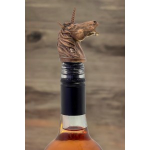 Pour People's Market Unicorn Wine Aerator - Decanter Pour Spout - Great for Wine Parties & Unique Gifts
