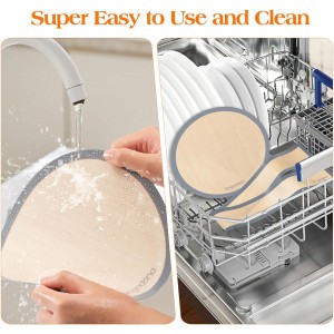 Silicone Baking Mat for Springform Pan 9 inch, Prevent cake from Sticking to Bottom and Side,Easy Clean & Non Sick Silicone Baking mat for Cheesecake Pan