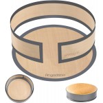 Silicone Baking Mat for Springform Pan 9 inch, Prevent cake from Sticking to Bottom and Side,Easy Clean & Non Sick Silicone Baking mat for Cheesecake Pan